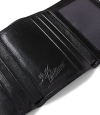 Small Tri-Fold Wallet - Black