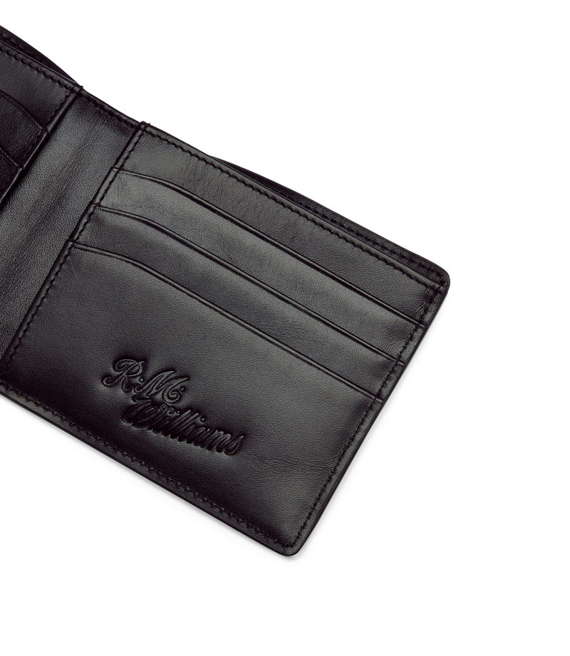 R.M.W City Slim Bi-Fold Wallet - Black