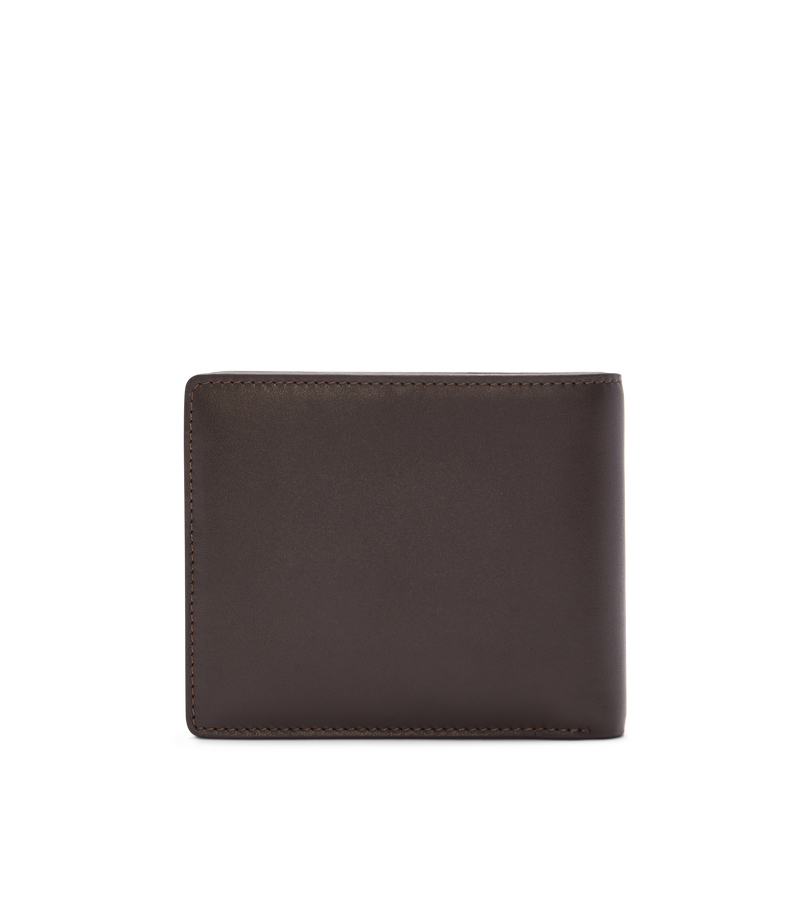 R.M.W city slim bi-fold - Chocolate