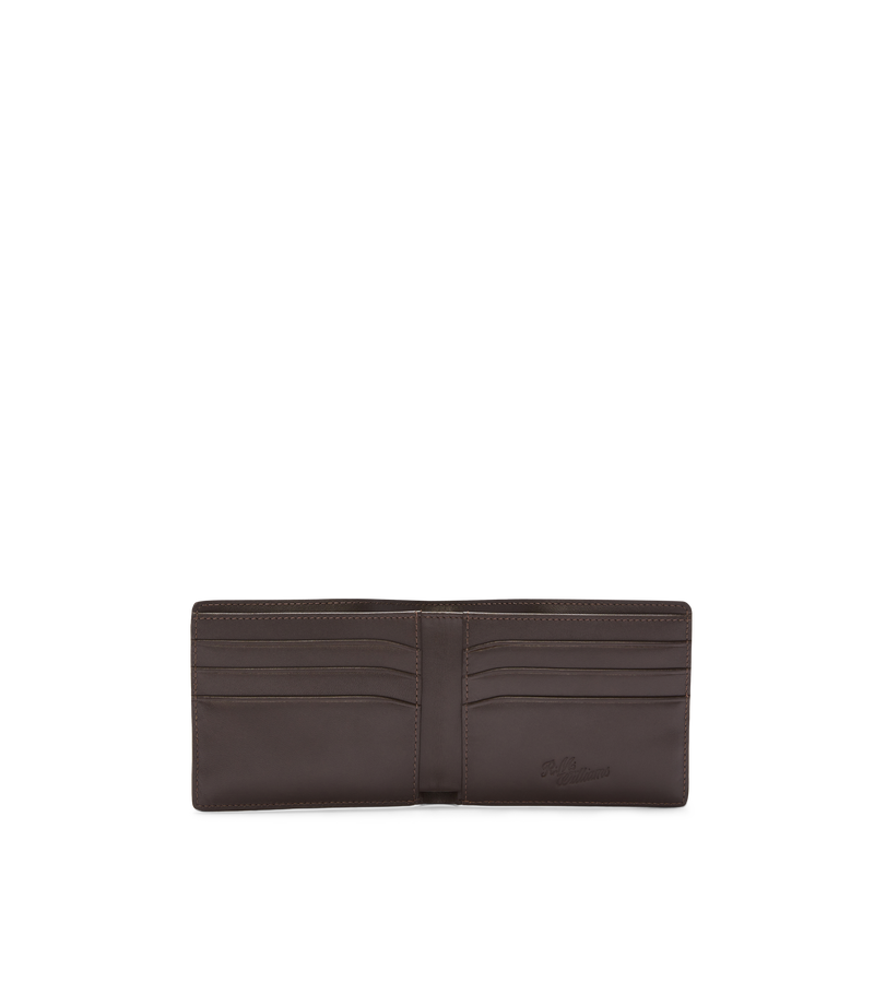 R.M.W city slim bi-fold - Chocolate