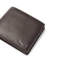 R.M.W city slim bi-fold - Chocolate