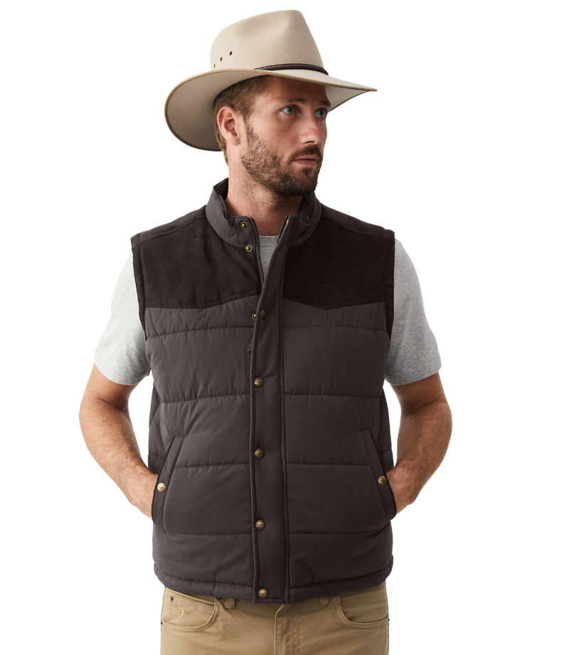 Carnarvon Vest - Chocolate