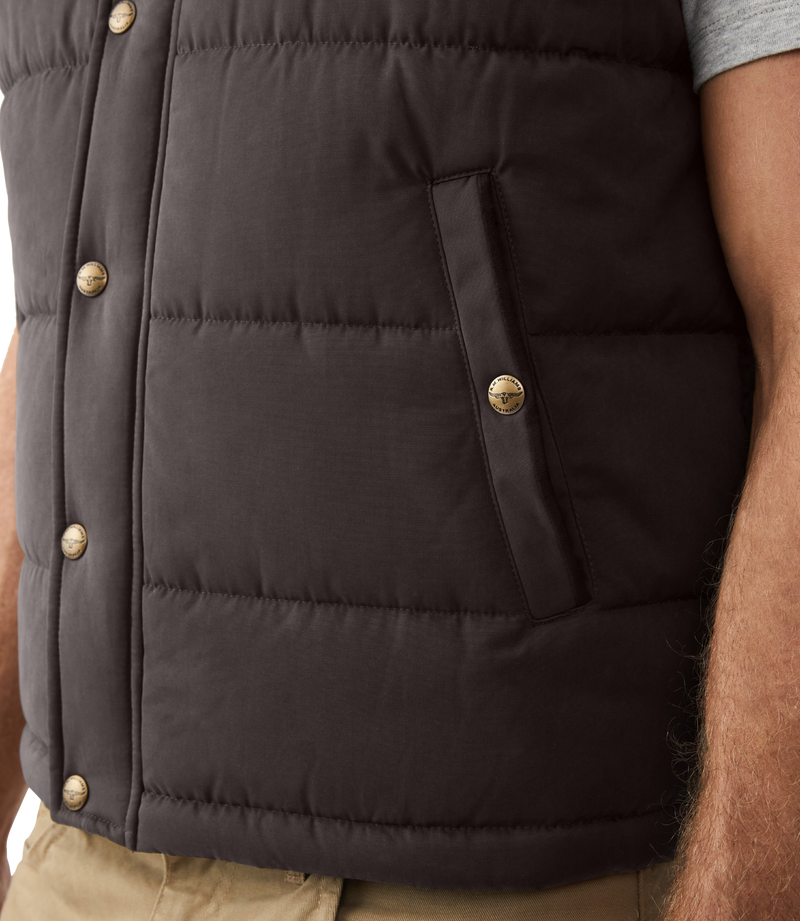 Carnarvon Vest - Chocolate