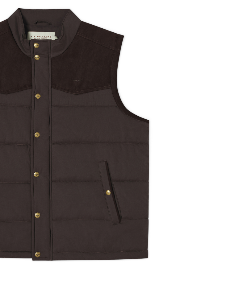 Carnarvon Vest - Chocolate