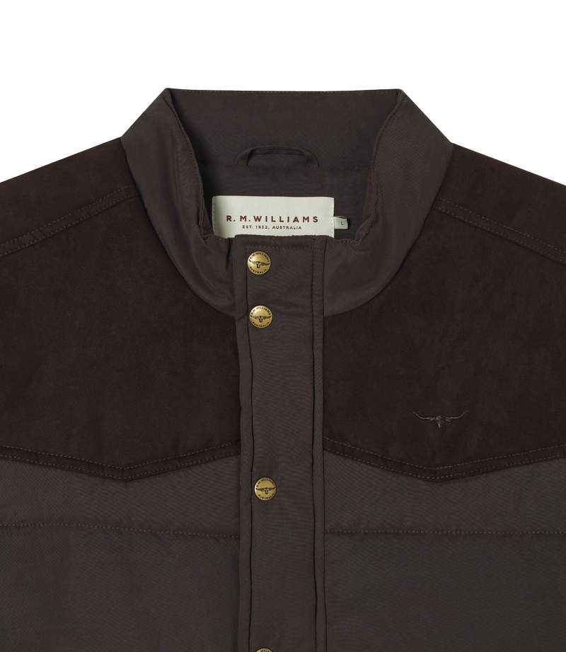 Carnarvon Vest - Chocolate