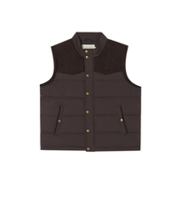 Carnarvon Vest - Chocolate