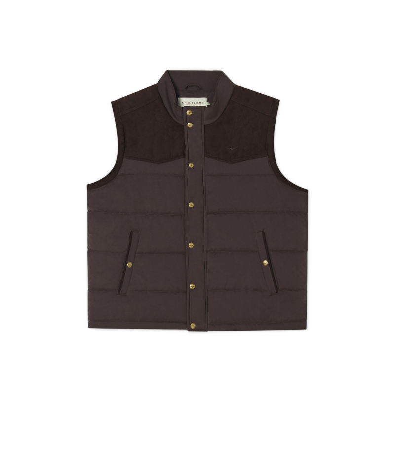 Carnarvon Vest - Chocolate