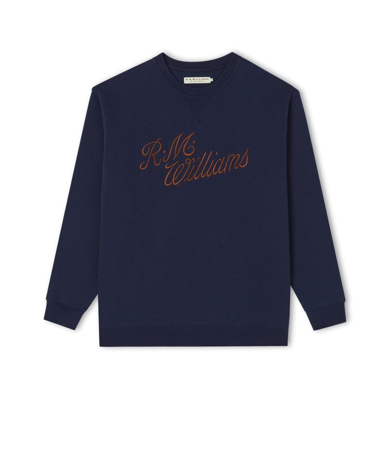 R.M.W Script Crew Neck