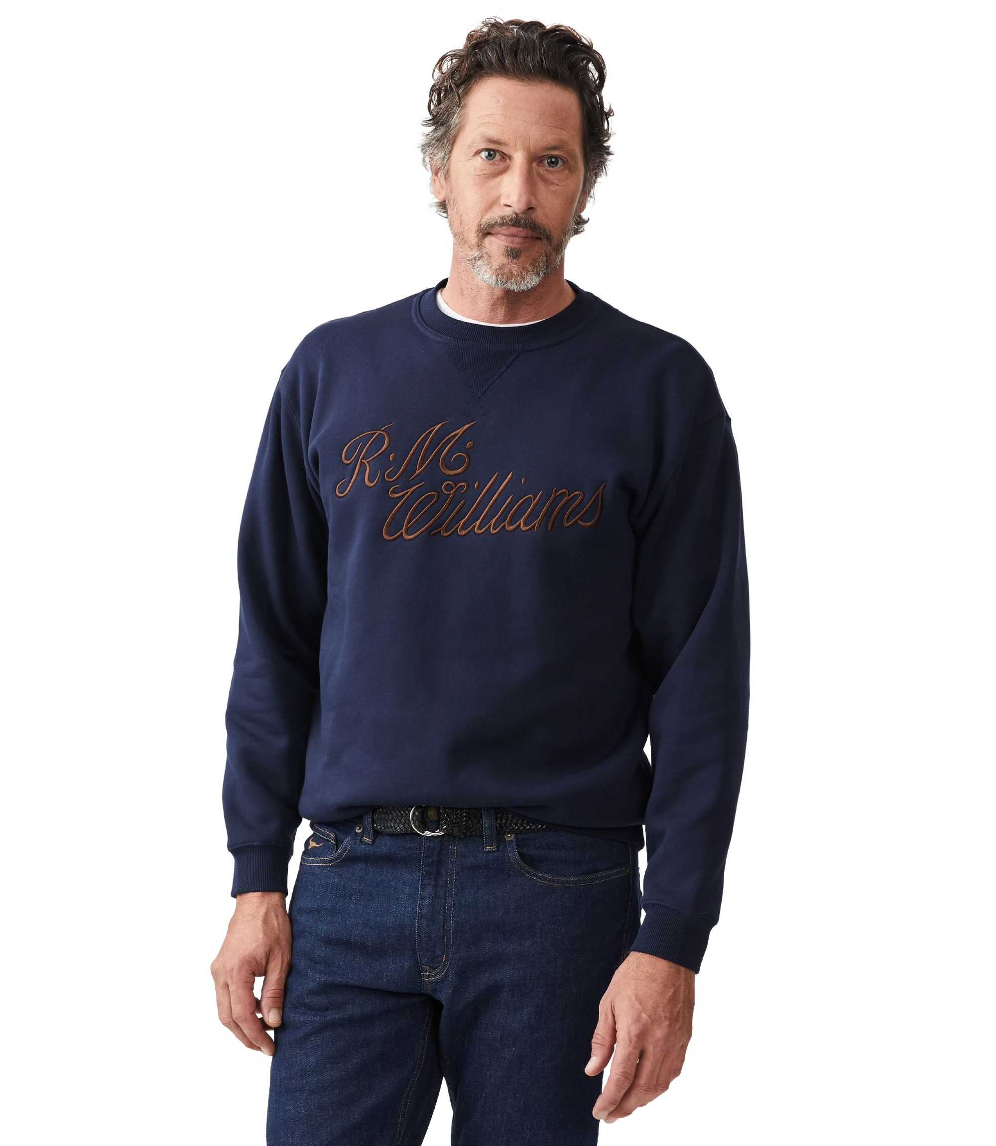 R.M.W Script Crew Neck