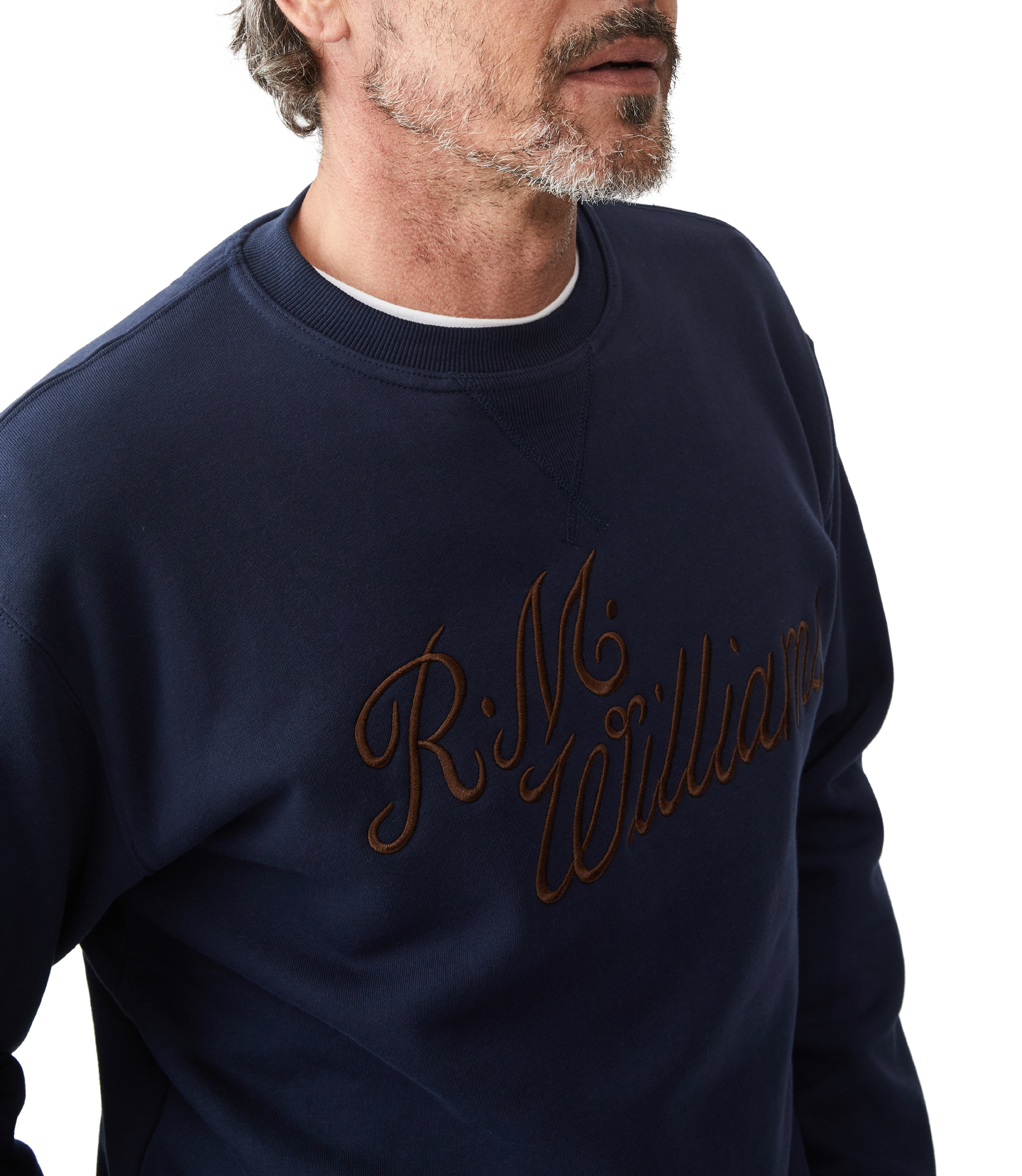 R.M.W Script Crew Neck