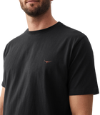 Parson T-Shirt - Black/ Chestnut