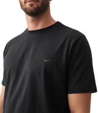 Parson T-Shirt - Black/Chestnut