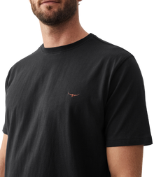 Parson T-Shirt - Black/ Chestnut