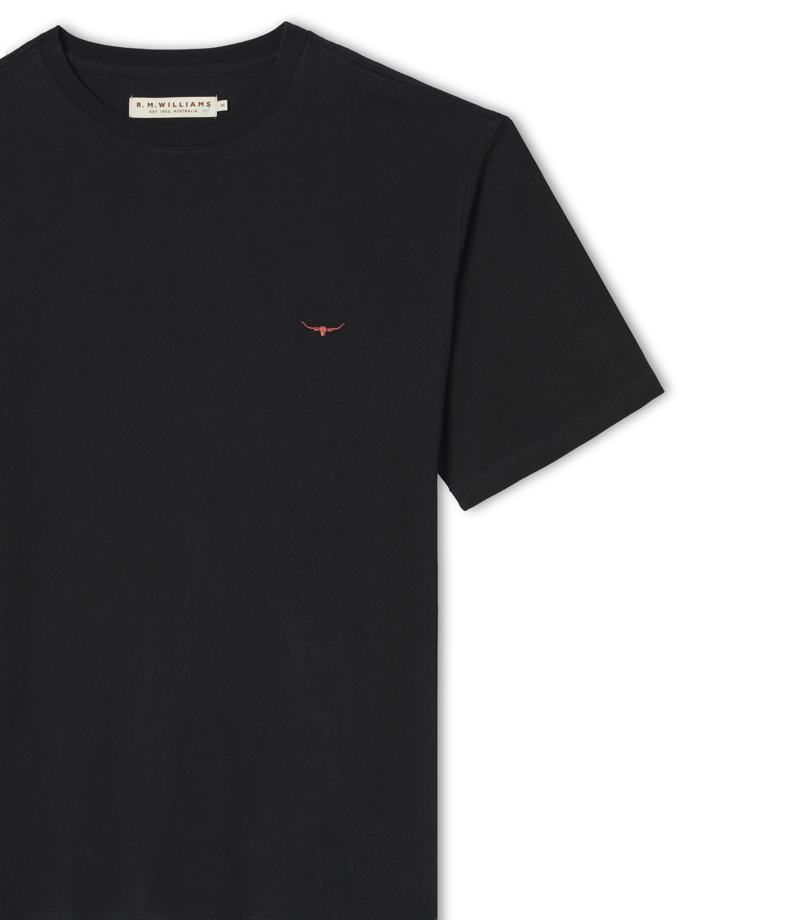 Parson T-Shirt - Black/ Chestnut