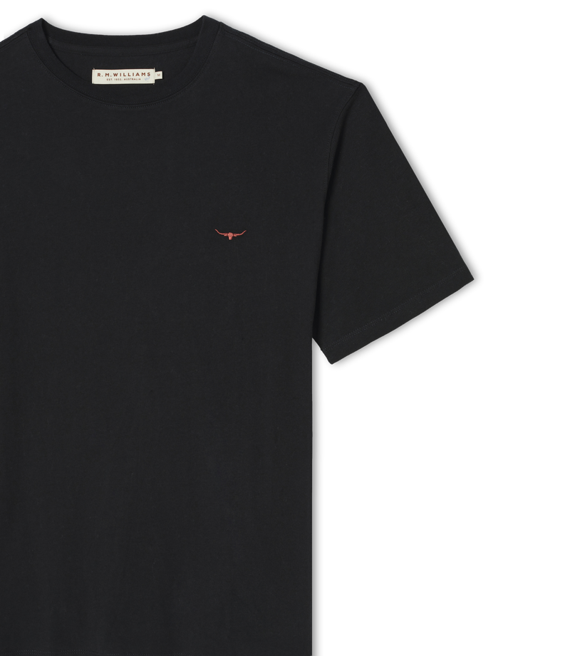 Parson T-Shirt - Black/Chestnut