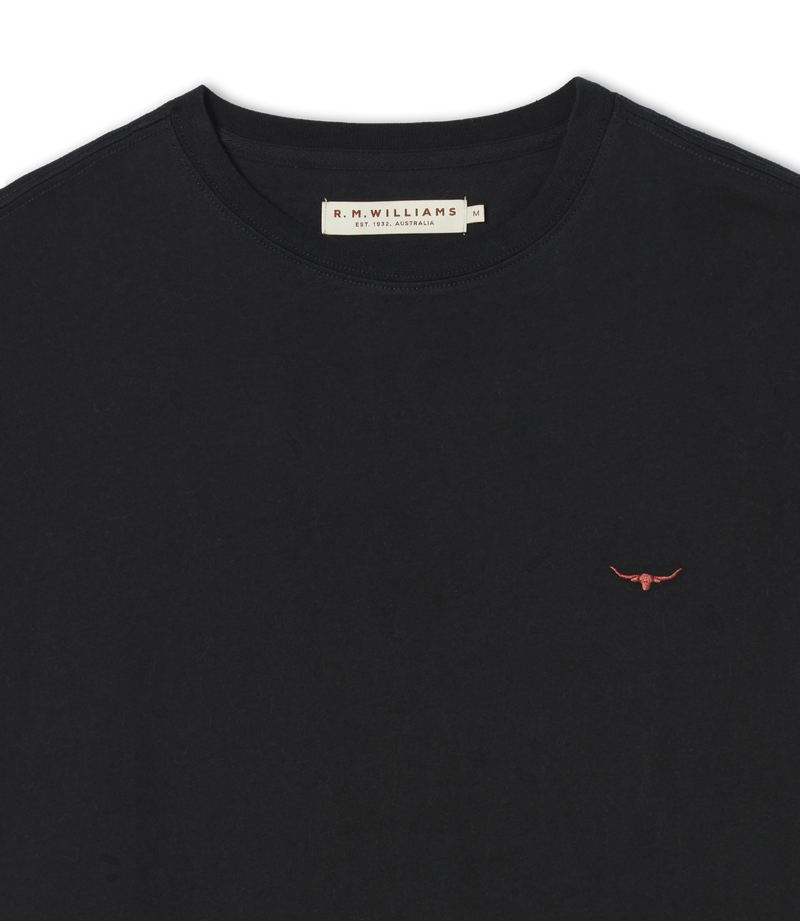 Parson T-Shirt - Black/Chestnut