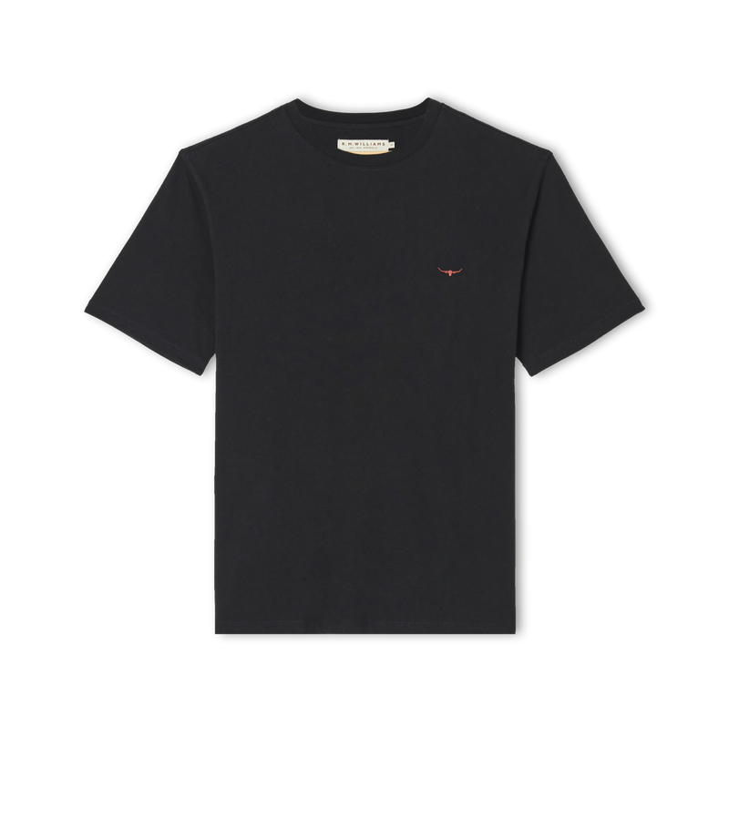 Parson T-Shirt - Black/Chestnut