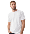 Parson T-Shirt - White/Chestnut