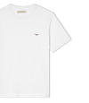 Parson T-Shirt - White/Chestnut