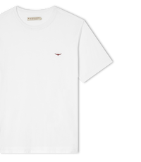 Parson T-Shirt - White/Chestnut