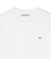 Parson T-Shirt - White/Chestnut