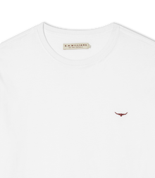 Parson T-Shirt - White/Chestnut