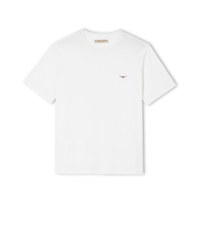 Parson T-Shirt - White/Chestnut