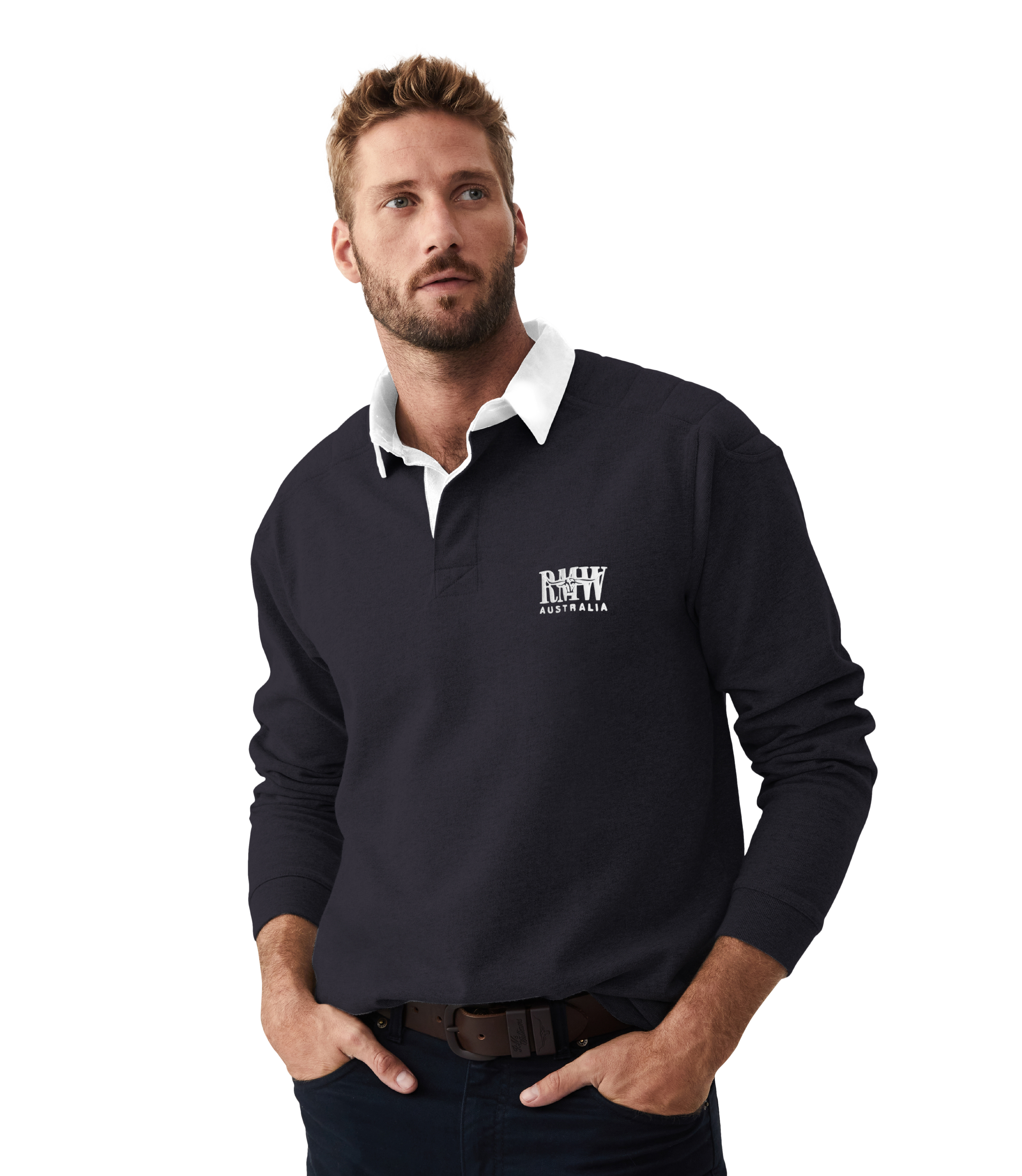 R.M.Williams Classic Rugby - Dark Navy