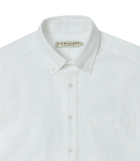 Collins Button Down Shirt - White