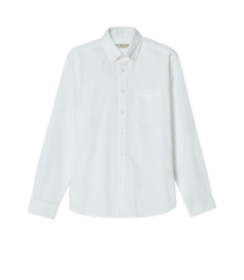 Collins Button Down Shirt - White